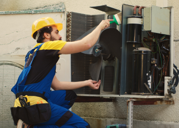 Commercial HVAC AMC contract service for buildings in Dubai by Eagles Crew LLC