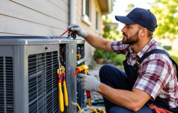 Commercial chiller and AHU servicing by Eagles Crew LLC Dubai